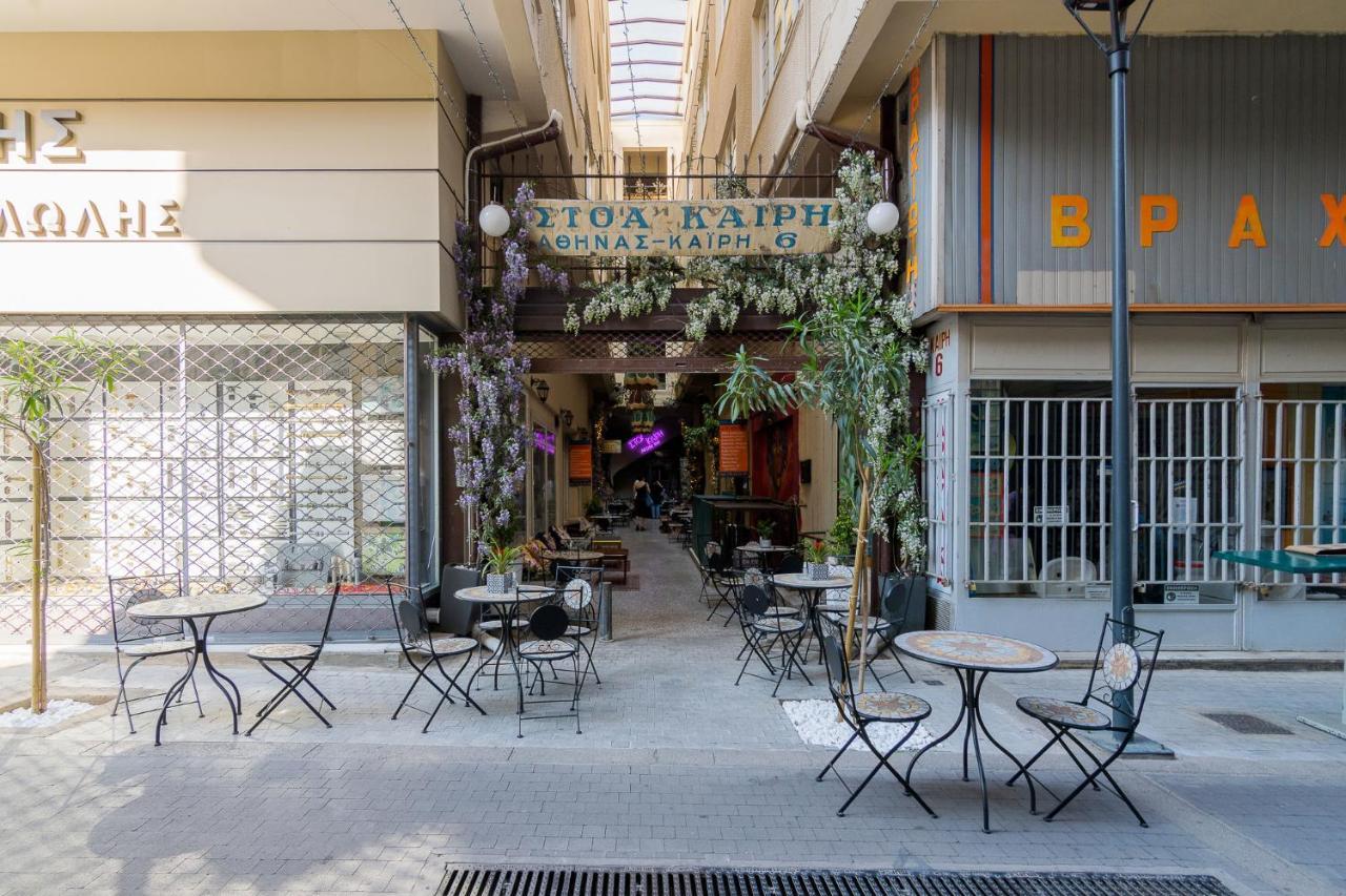 Ferienwohnung Vintage Loft Α In Monastiraki Athen Exterior foto